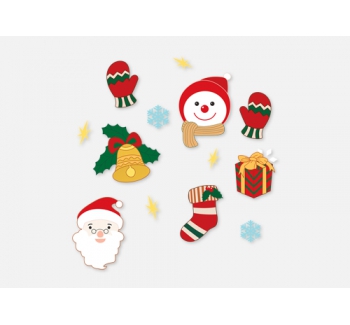 Christmas Glass stickers